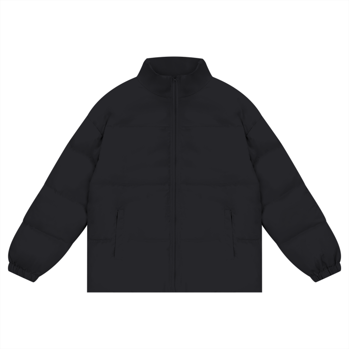 Zipper Puffer Coat