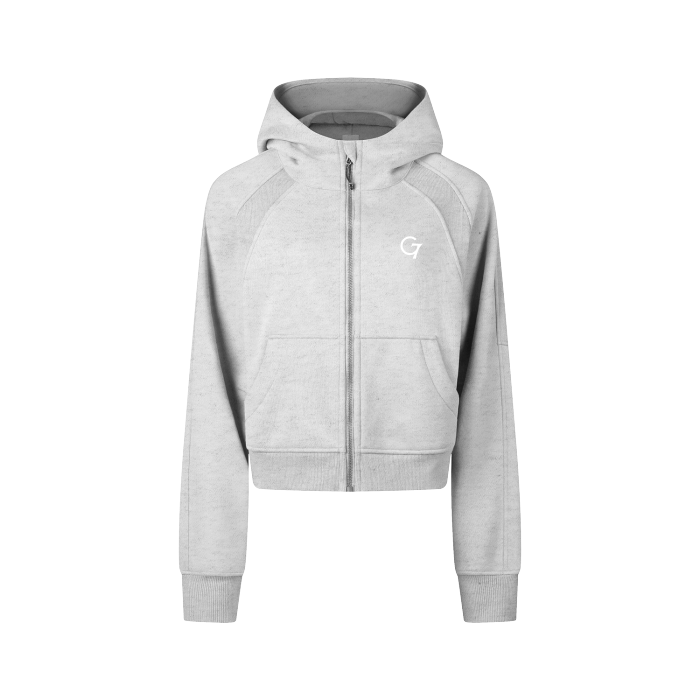 G7 Women’s Cropped Zip-Through Hoodie