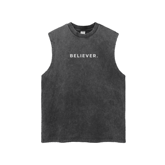 BELIEVER. Sleeveless Tank