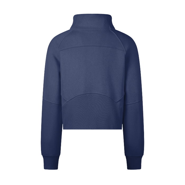 G7 Women's Cropped Half-Zip Sweatshirt