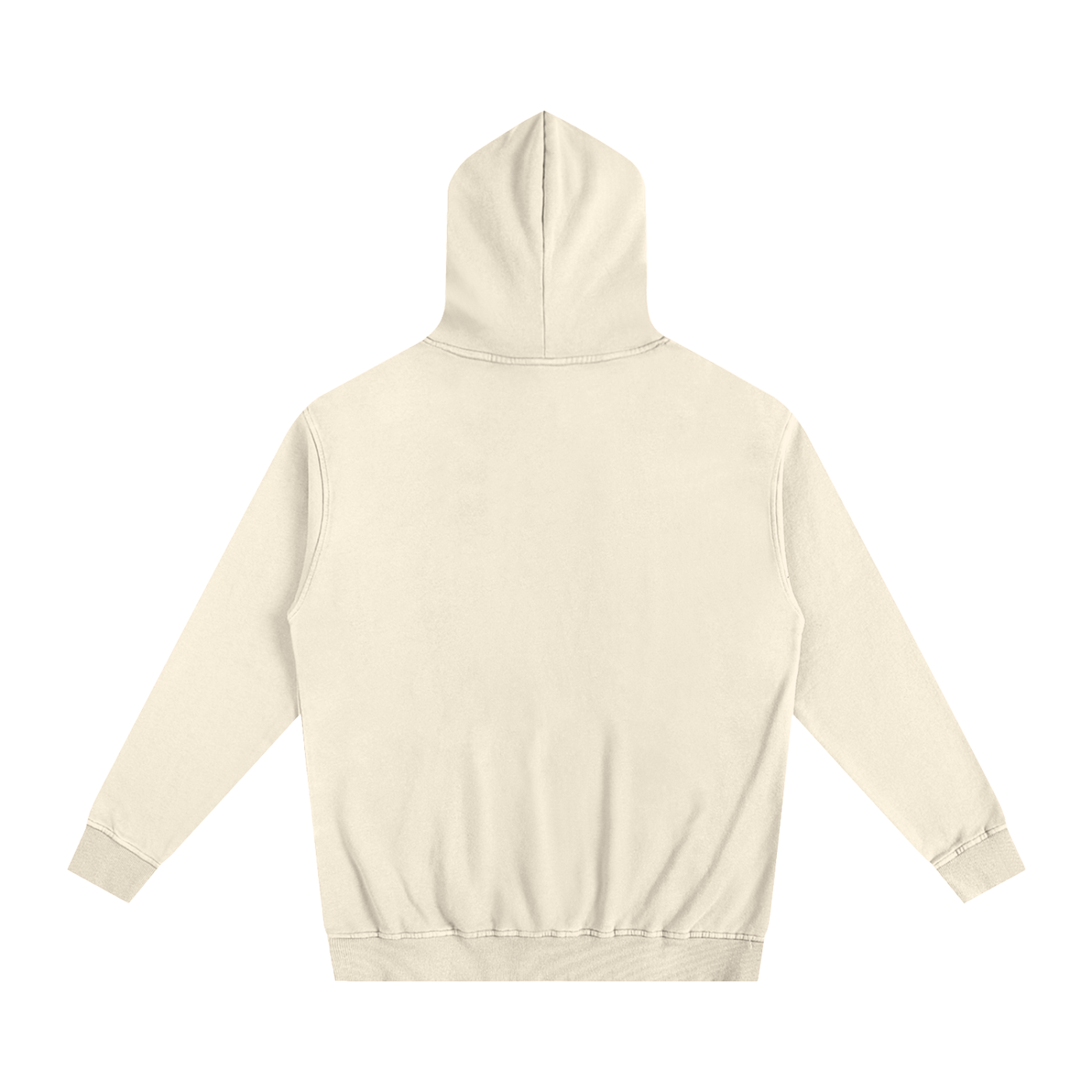 Crossover Hoodie - Cream Color