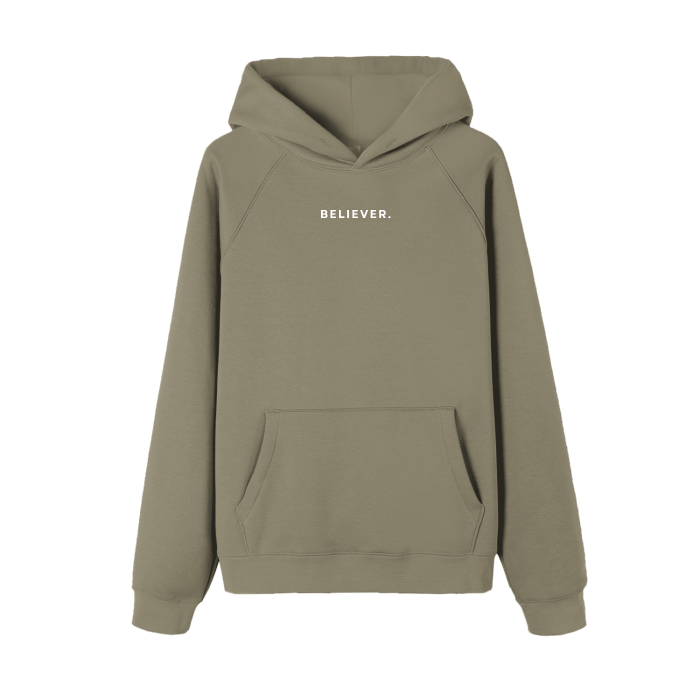 BELIEVER. Essential Hoodie