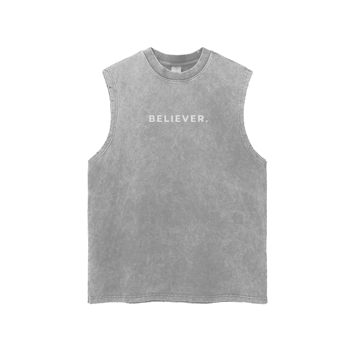 BELIEVER. Sleeveless Tank