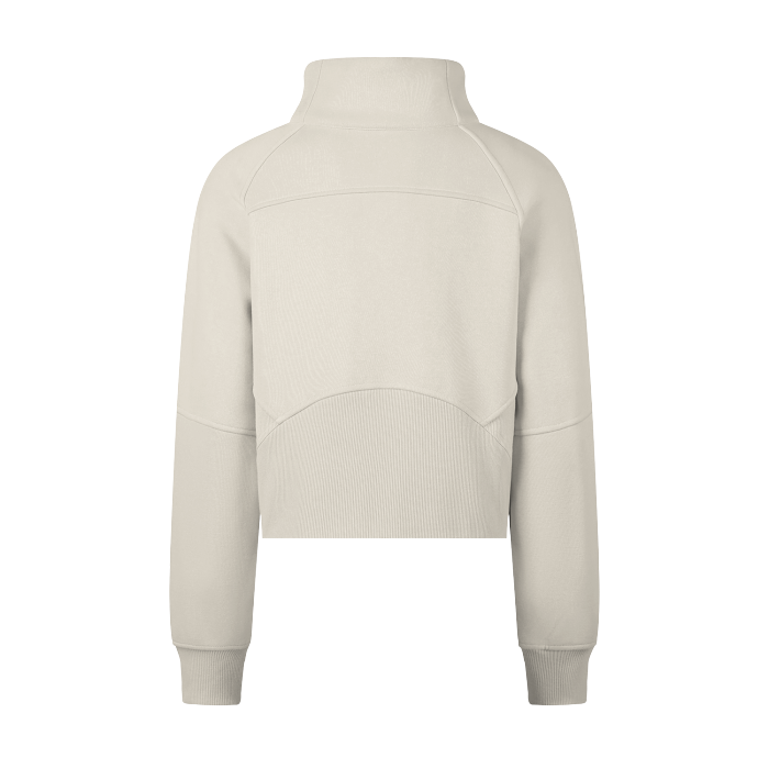 G7 Women's Cropped Half-Zip Sweatshirt